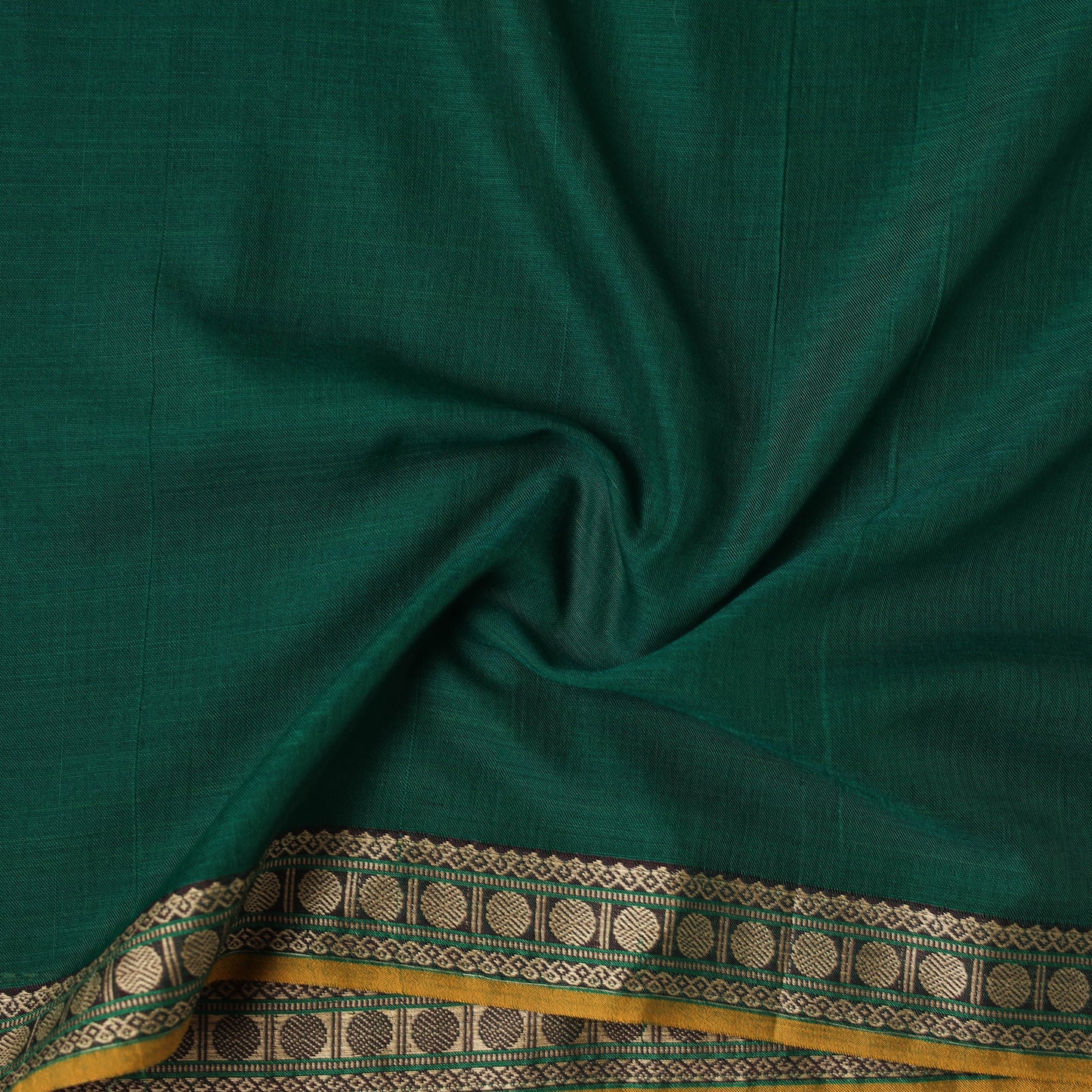 Dharwad Cotton Plain Fabric with Thread Border 08