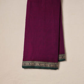 Dharwad Cotton Plain Fabric with Thread Border 09