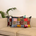 Set of 2 Patchwork Pillow Covers 83