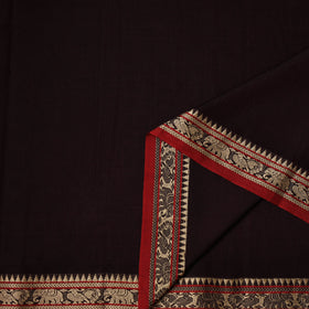 Dharwad Cotton Plain Fabric with Thread Border 10