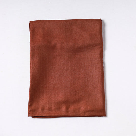Brown - Vidarbha Handloom Pure Tussar x Katia Silk Precut Fabric (1.9 meter) 33