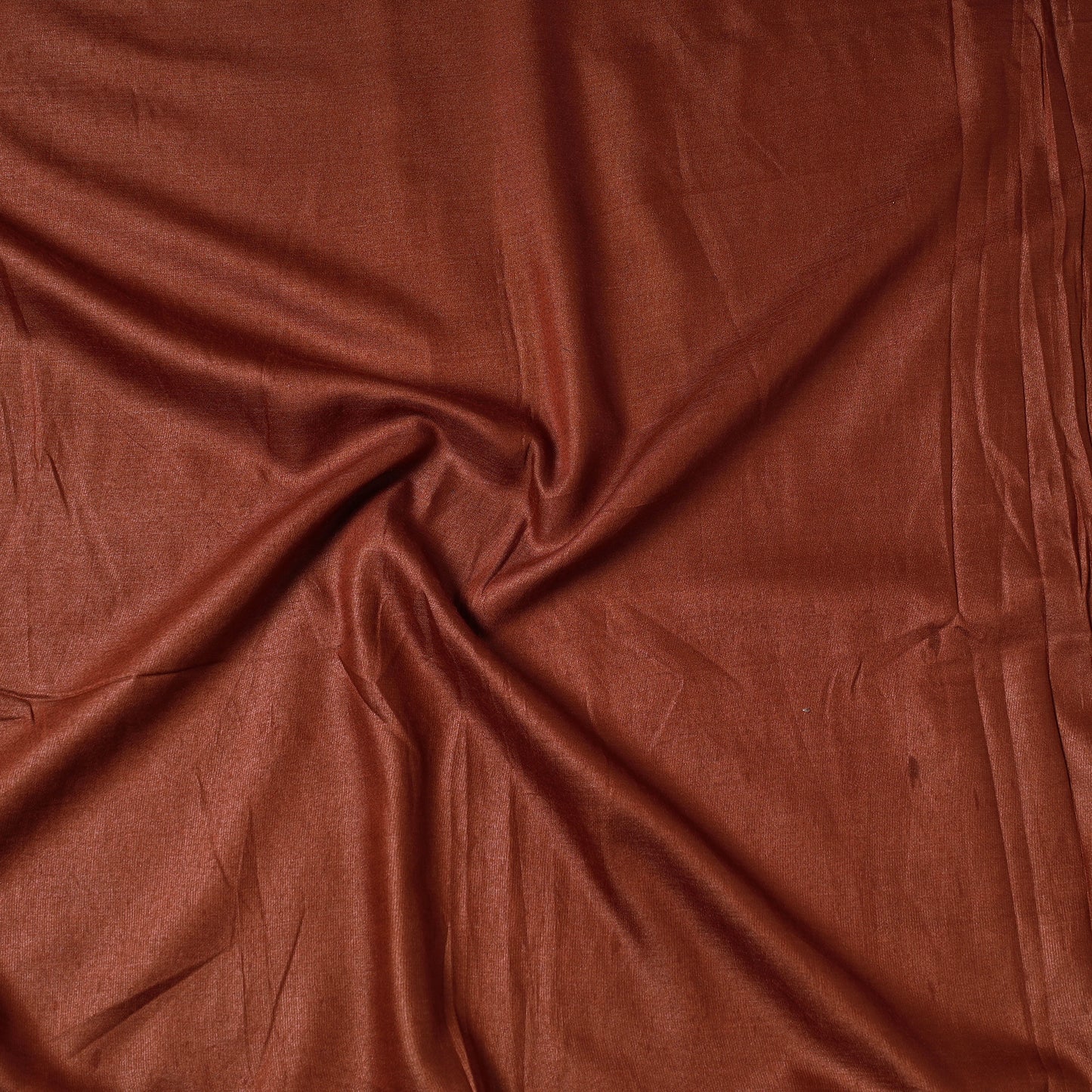 Brown - Vidarbha Handloom Pure Tussar x Katia Silk Precut Fabric (1.9 meter) 33