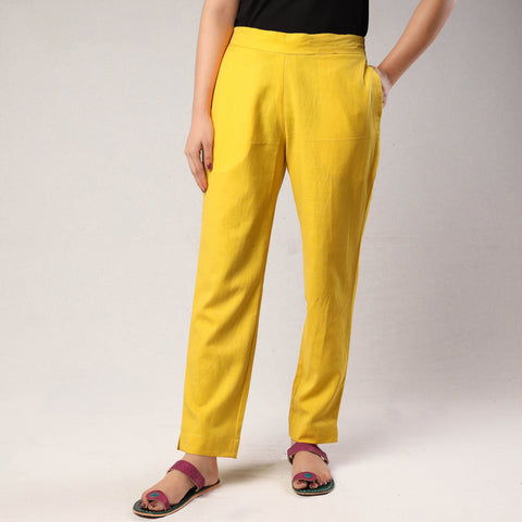  iTokri Casuals - Flex Cotton Tapered Casual Pant for Women Online at iTokri.com