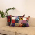 Set of 2 Patchwork Pillow Covers 89