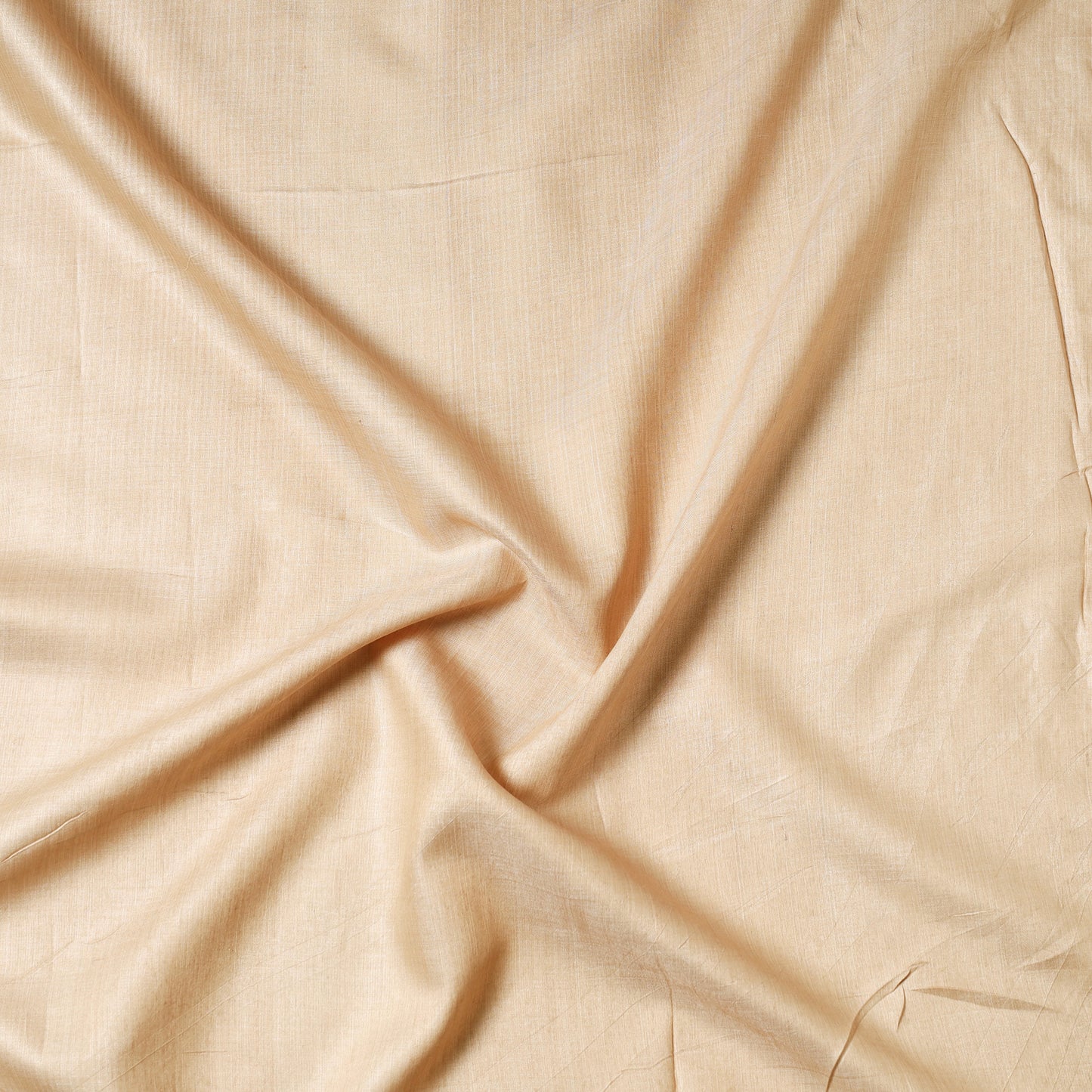 Beige - Vidarbha Handloom Pure Tussar x Katia Silk Precut Fabric (0.8 meter) 36