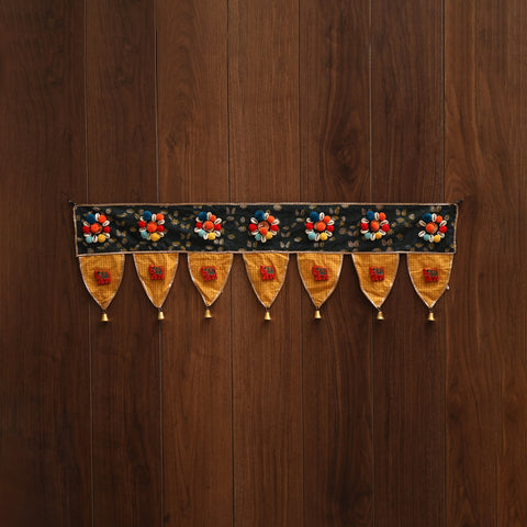 Handmade fabric toran for festive decor 92 - handcrafted