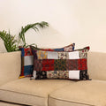 Set of 2 Patchwork Pillow Covers 91