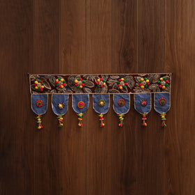 Handmade fabric toran for festive decor 93 - handcrafted