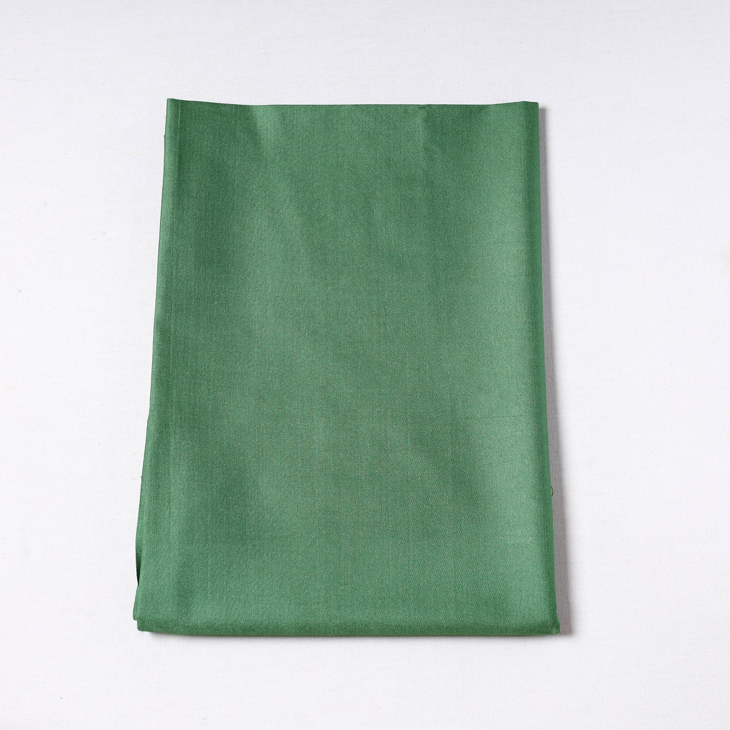Green - Vidarbha Handloom Pure Tussar x Katia Silk Precut Fabric (1.85 meter) 39