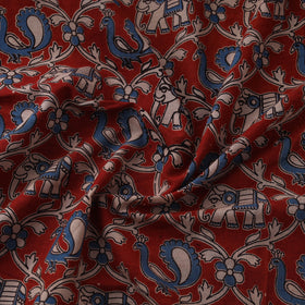 Kalamkari Printed Cotton Fabric 05