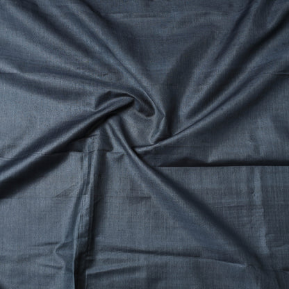 Grey - Vidarbha Handloom Pure Tussar x Katia Silk Precut Fabric (2 meter) 40