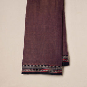 Dharwad Cotton Plain Fabric with Thread Border 17