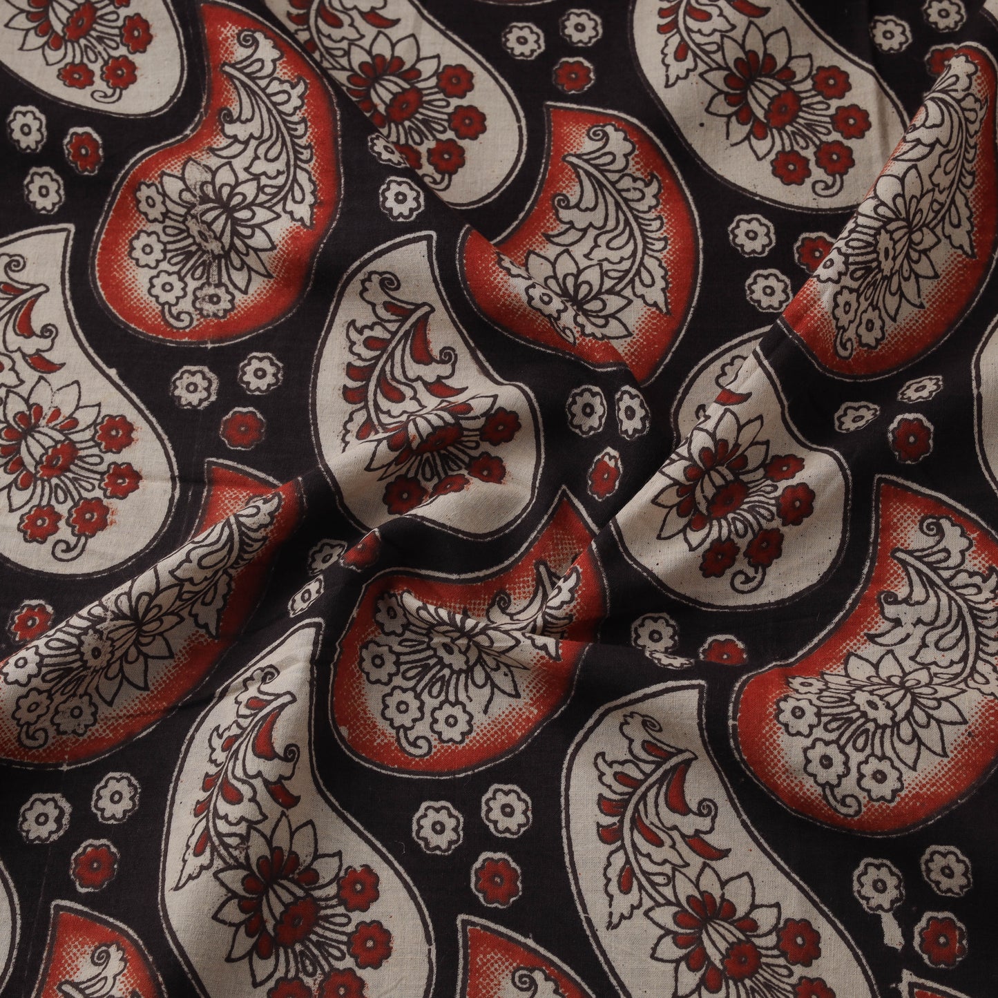 Kalamkari Printed Cotton Fabric 08