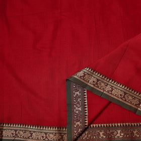 Dharwad Cotton Plain Fabric with Thread Border 19
