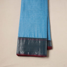 Dharwad Cotton Plain Fabric with Zari Border 20