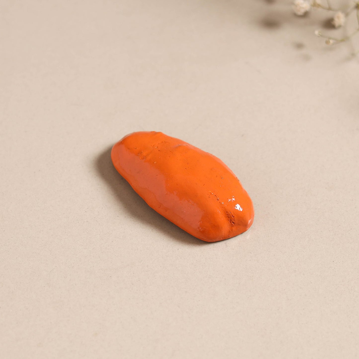 Potato - handpainted terracotta magnet 10 - handcrafted