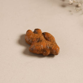 Ginger - handpainted terracotta magnet 14 - handcrafted