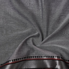Dharwad Cotton Plain Fabric with Zari Border 22
