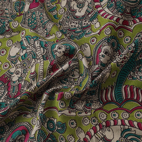 Kalamkari Printed Cotton Fabric 15