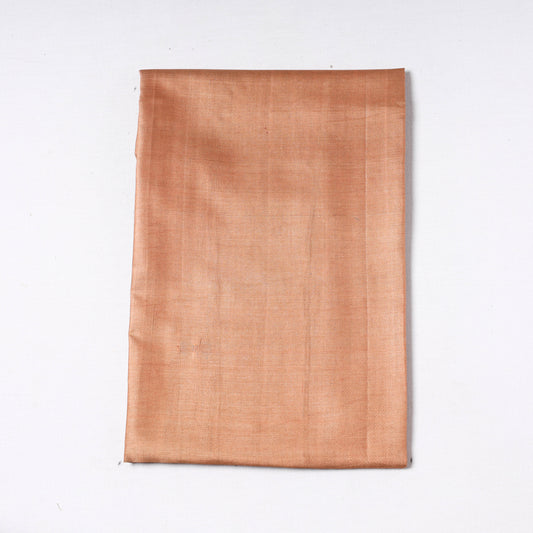 Brown - Vidarbha Handloom Pure Tussar x Katia Silk Precut Fabric (1.8 meter) 51