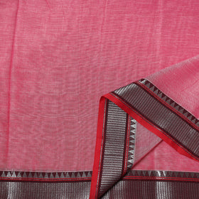 Dharwad Cotton Plain Fabric with Zari Border 23