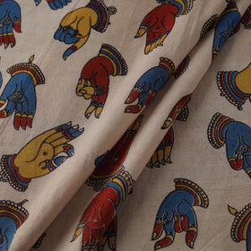 Kalamkari Printed Cotton Fabric 17