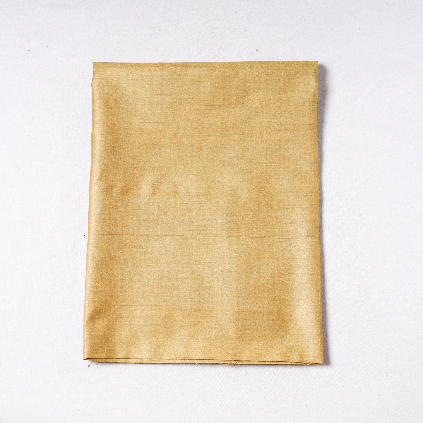Yellow - Vidarbha Handloom Pure Tussar x Katia Silk Precut Fabric (1.7 meter) 55