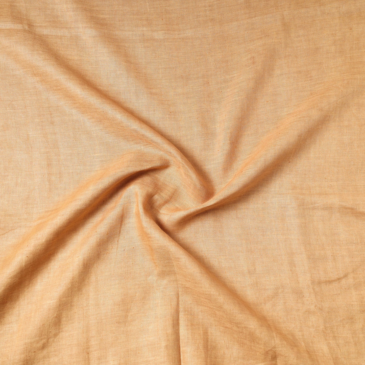 Beige - Vidarbha Handloom Pure Tussar x Katia Silk Precut Fabric (1.5 meter) 56