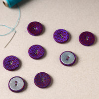 2.5cm Buttonbaaz Handmade Button Big (Set of 8) 44