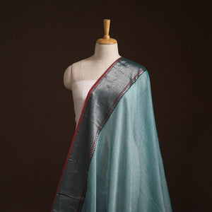Dharwad Cotton Plain Fabric with Zari Border 24