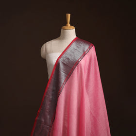 Dharwad Cotton Plain Fabric with Zari Border 23