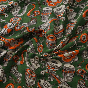 Kalamkari Printed Cotton Fabric 21