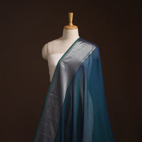 Dharwad Cotton Plain Fabric with Zari Border 21