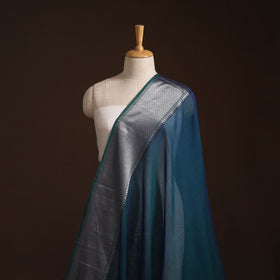 Dharwad Cotton Plain Fabric with Zari Border 21