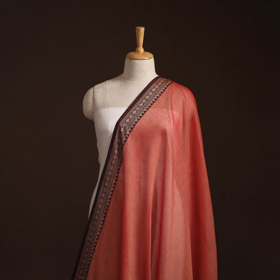 Dharwad Cotton Plain Fabric with Thread Border 18