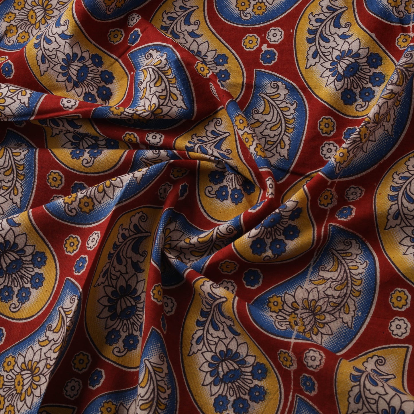 Kalamkari Printed Cotton Fabric 26