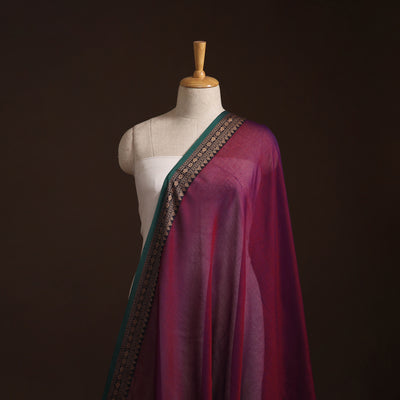 Dharwad Cotton Plain Fabric with Thread Border 13