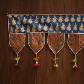 Handmade fabric toran for festive decor 115 - handcrafted