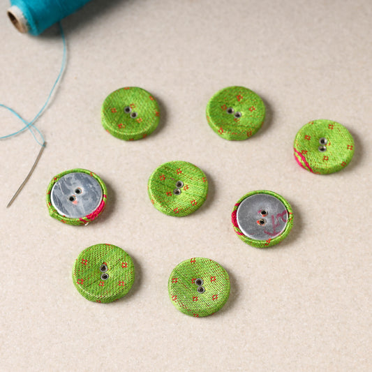 2.5cm Buttonbaaz Handmade Button Big (Set of 8) 51