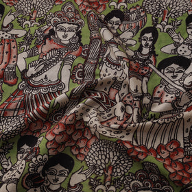 Kalamkari Printed Cotton Fabric 29