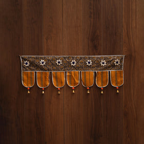 Handmade fabric toran for festive decor 119 - handcrafted