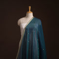 Dharwad Cotton Buti Plain Fabric with Thread Border 02