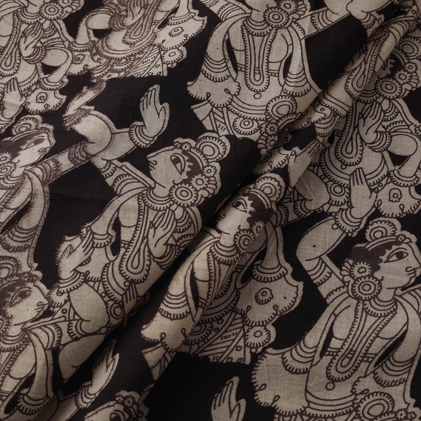 Kalamkari Printed Cotton Fabric 33