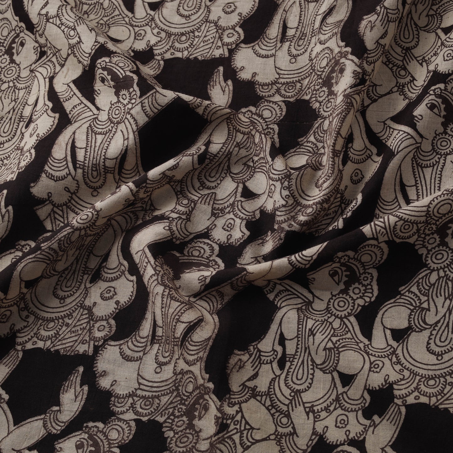 Kalamkari Printed Cotton Fabric 33