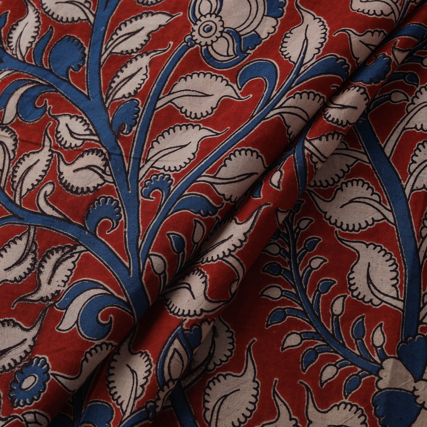 Kalamkari Printed Cotton Fabric 35