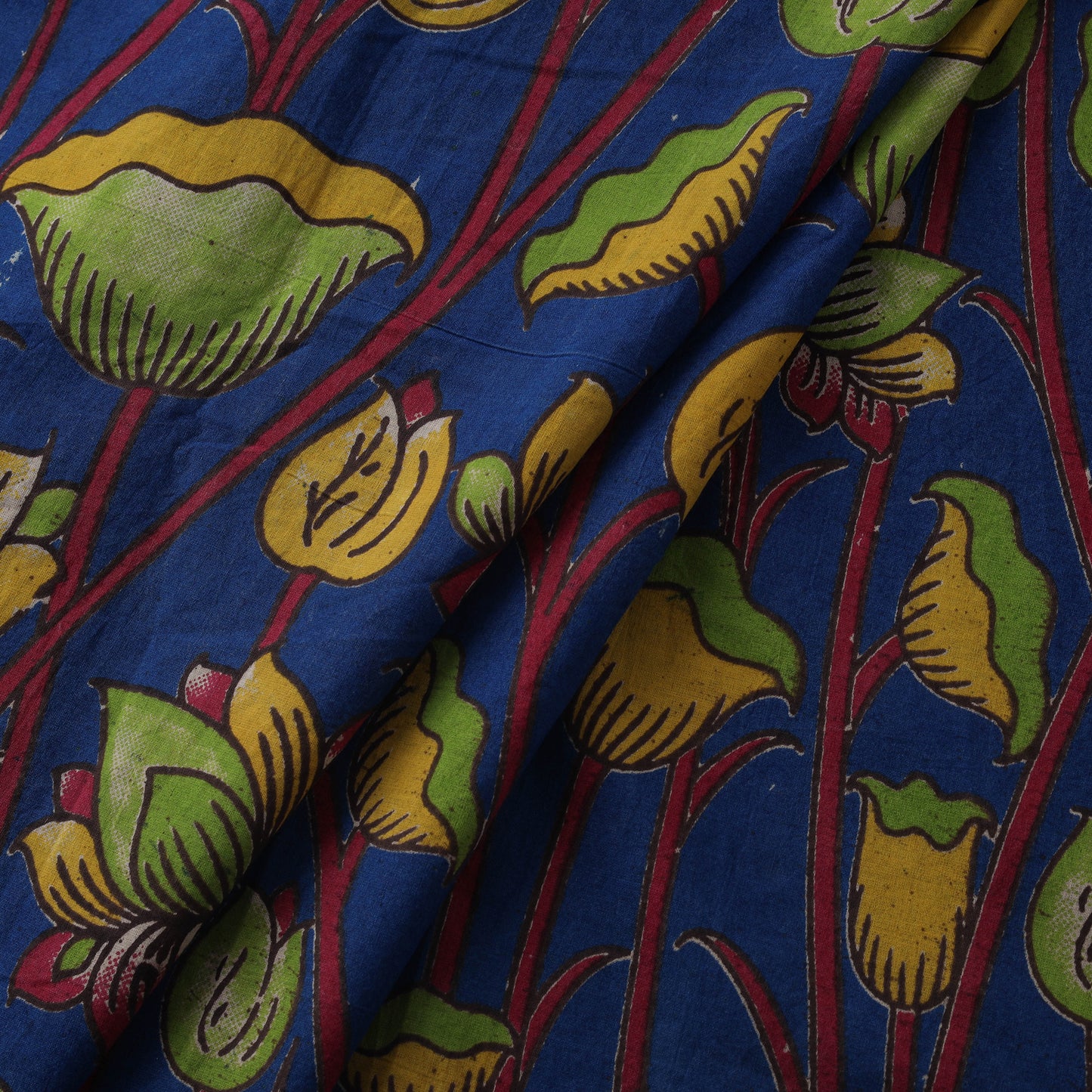 Kalamkari Printed Cotton Fabric 38