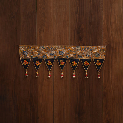 Handmade fabric toran for festive decor 126 - handcrafted