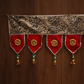 Handmade fabric toran for festive decor 128 - handcrafted