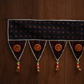 Handmade fabric toran for festive decor 129 - handcrafted