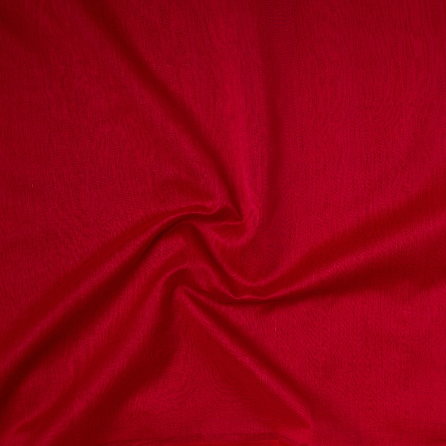 Pink - Traditional Maheshwari Silk Handloom Fabric with Zari Border